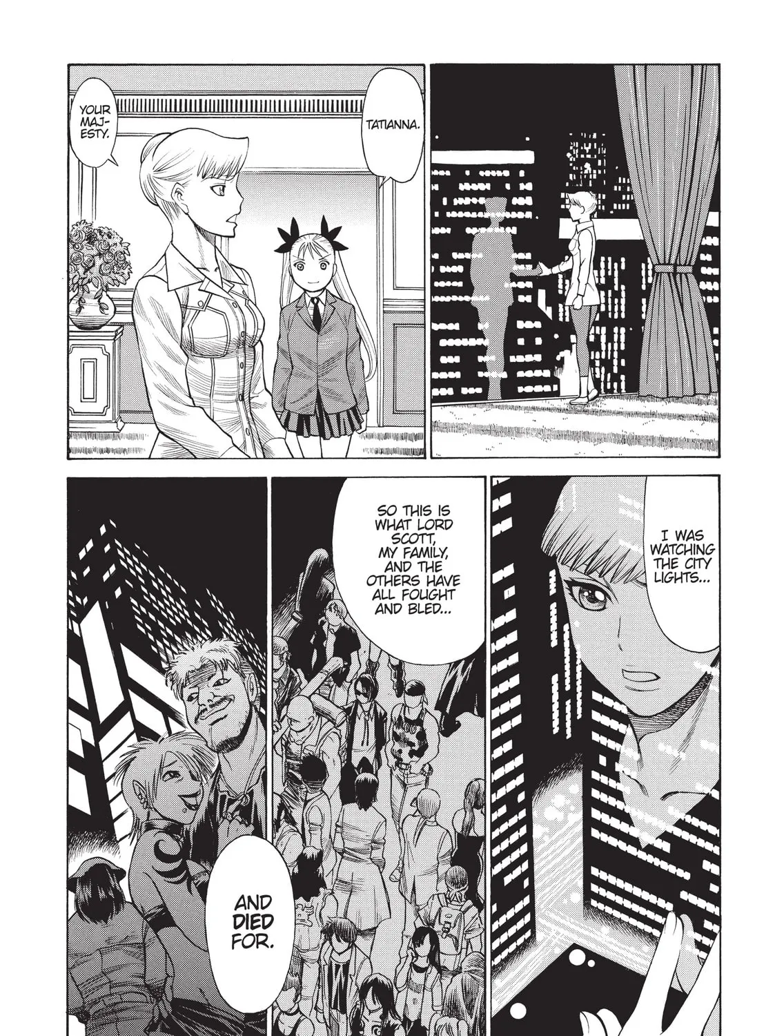 Read Dance in the Vampire Bund chapter 46 image 42 on Lezhin
