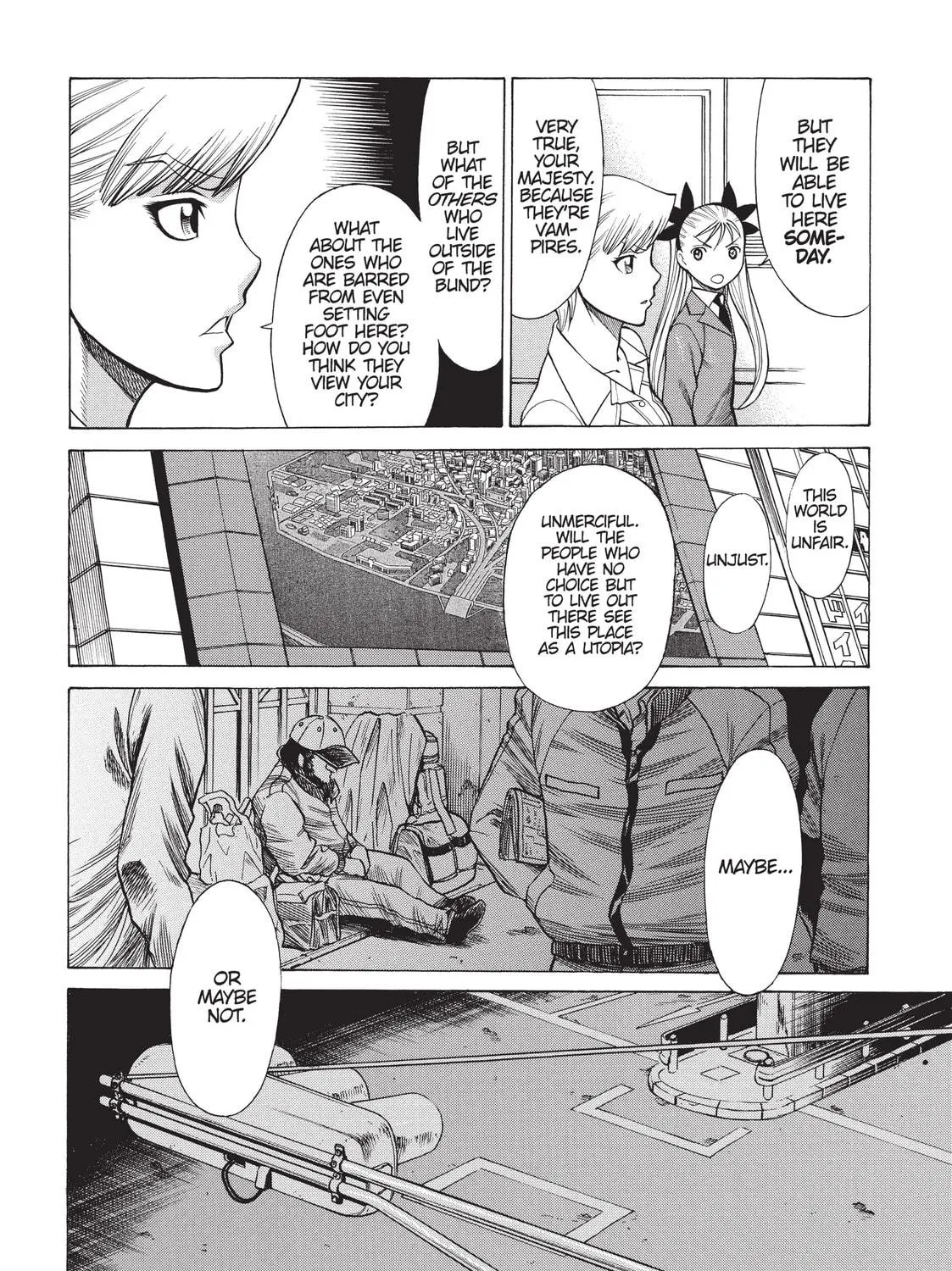 Read Dance in the Vampire Bund chapter 46 image 46 on Lezhin