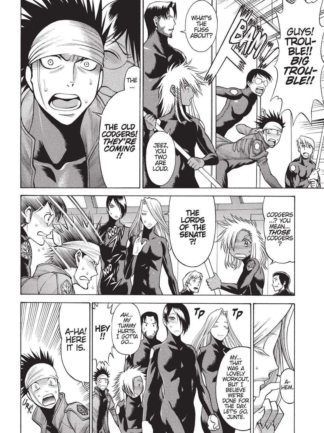 Read Dance in the Vampire Bund chapter 50 image 42 on Lezhin