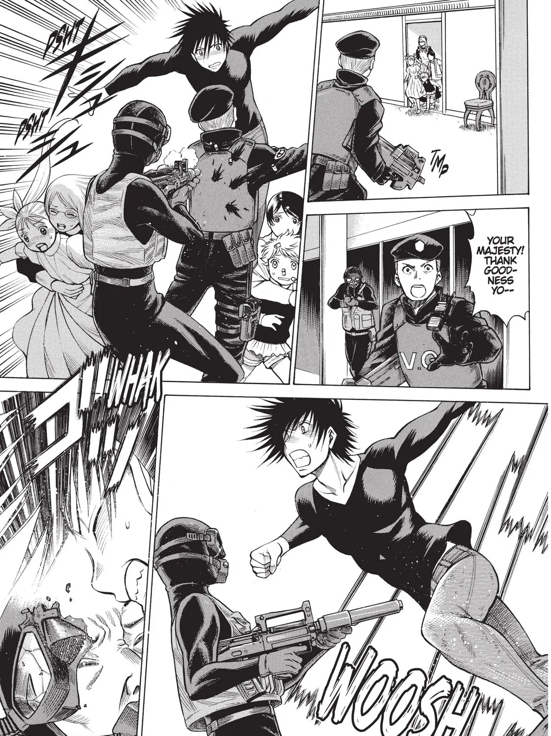 Read Dance in the Vampire Bund chapter 51 image 32 on Lezhin