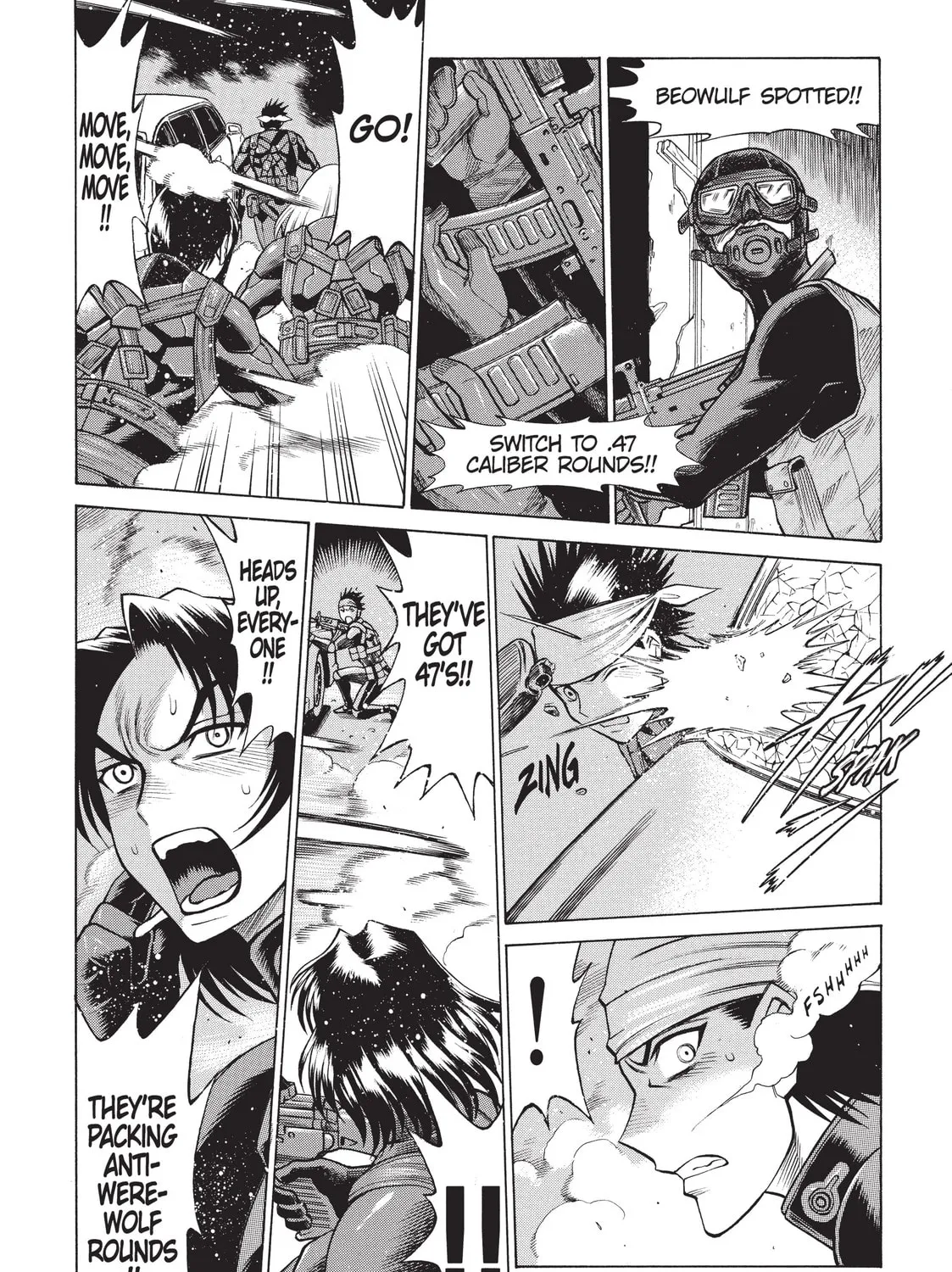 Read Dance in the Vampire Bund chapter 51 image 54 on Lezhin