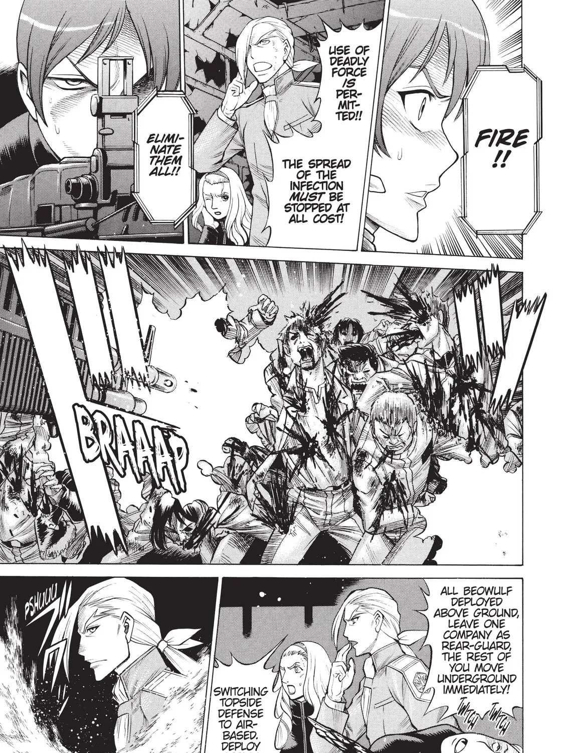 Read Dance in the Vampire Bund chapter 52 image 36 on Lezhin