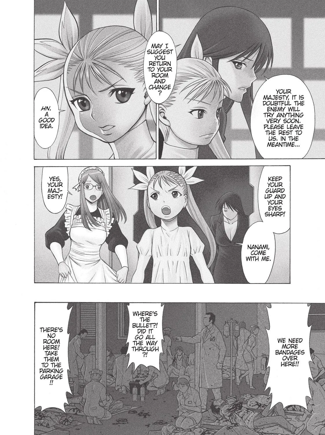 Read Dance in the Vampire Bund chapter 52 image 4 on Lezhin