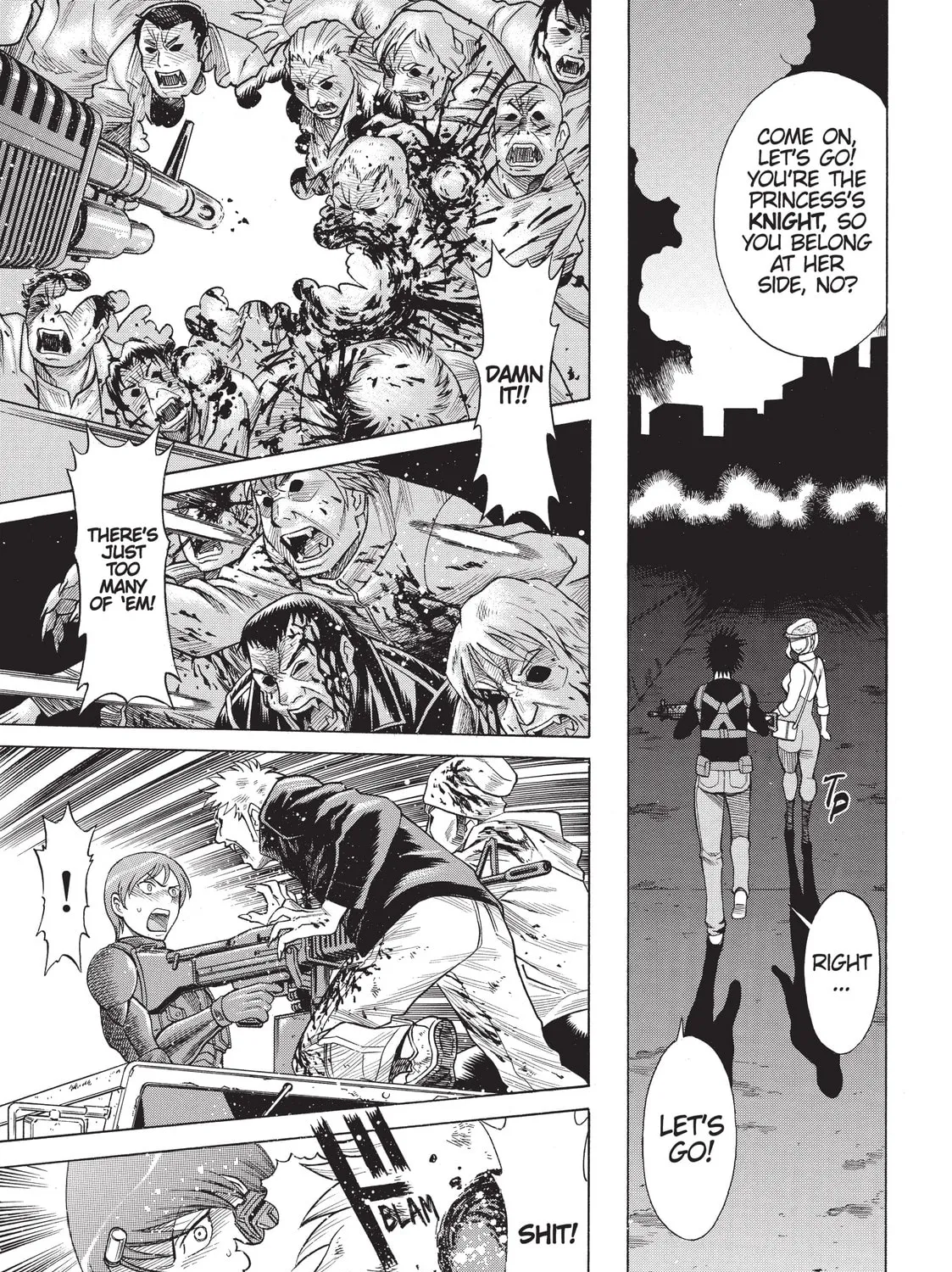 Read Dance in the Vampire Bund chapter 52 image 72 on Lezhin