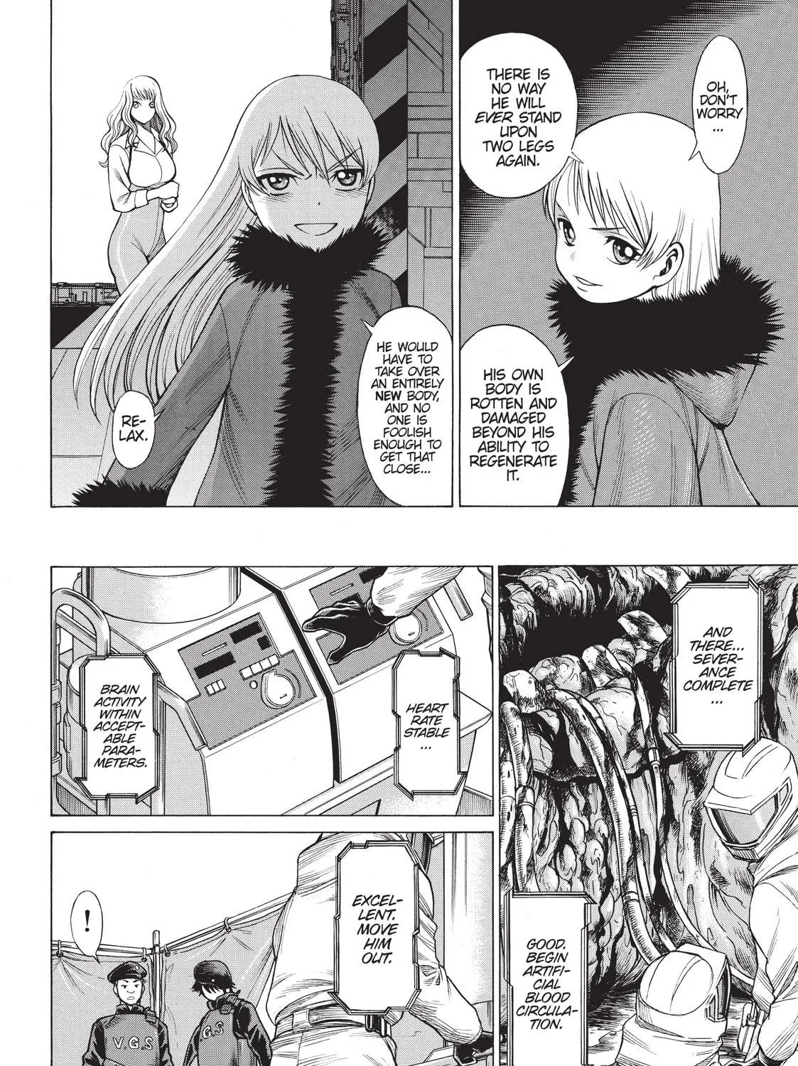 Read Dance in the Vampire Bund chapter 54 image 22 on Lezhin