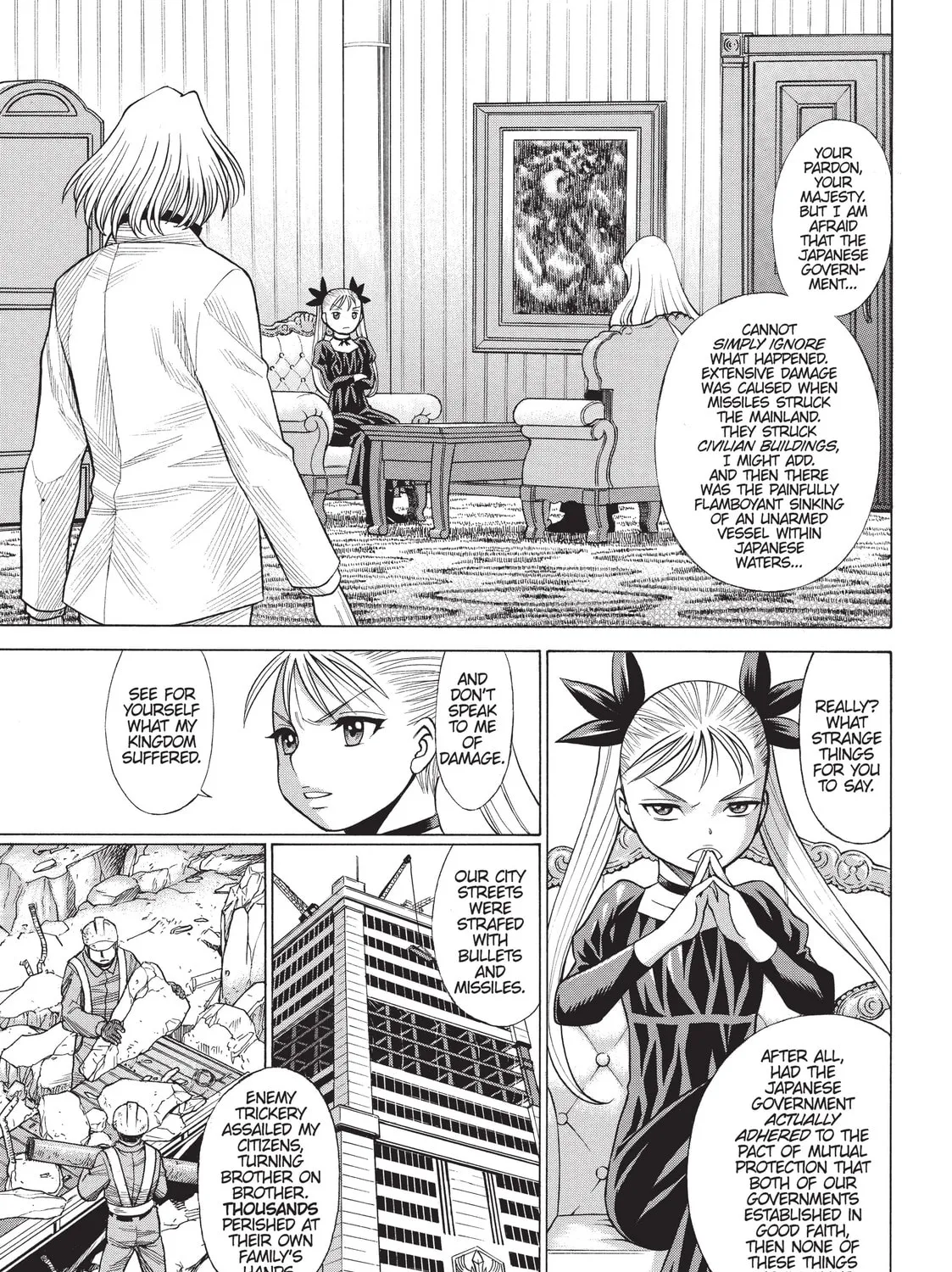 Read Dance in the Vampire Bund chapter 55 image 12 on Lezhin