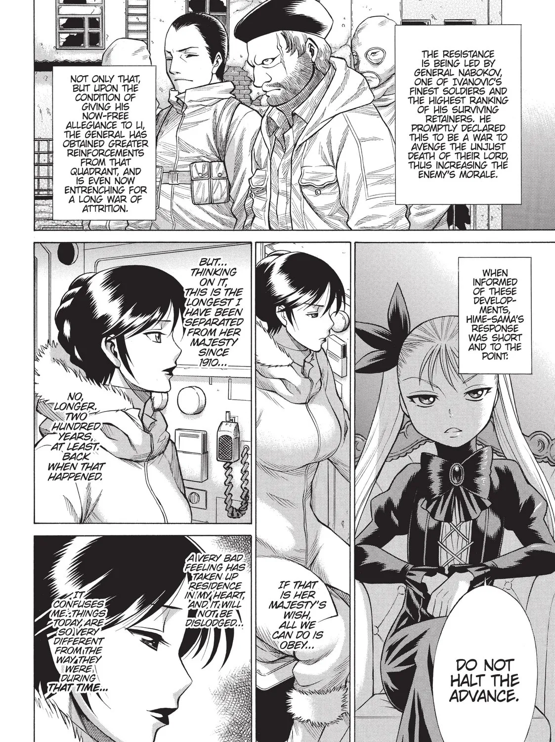 Read Dance in the Vampire Bund chapter 55 image 6 on Lezhin