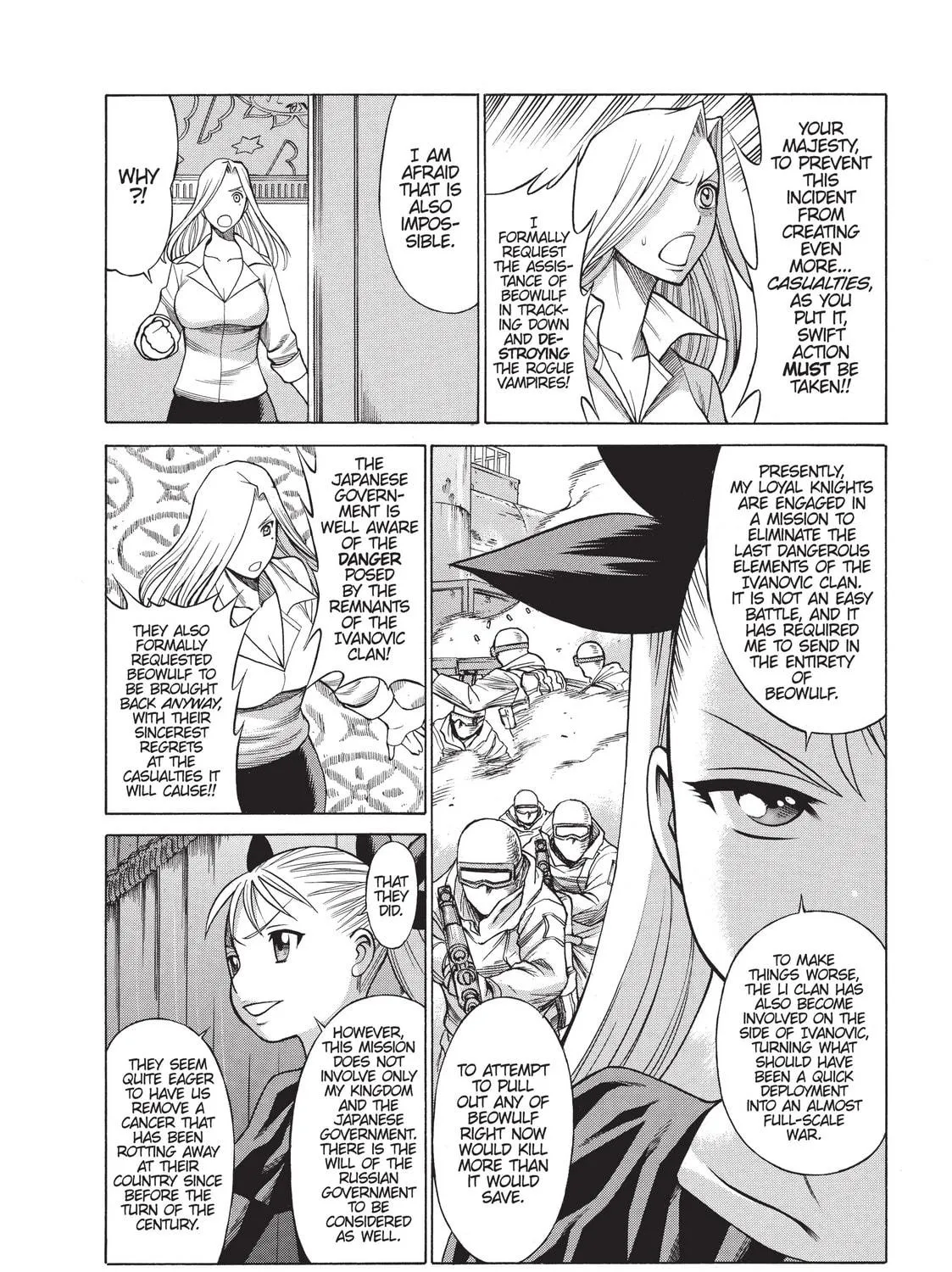 Read Dance in the Vampire Bund chapter 58 image 22 on Lezhin
