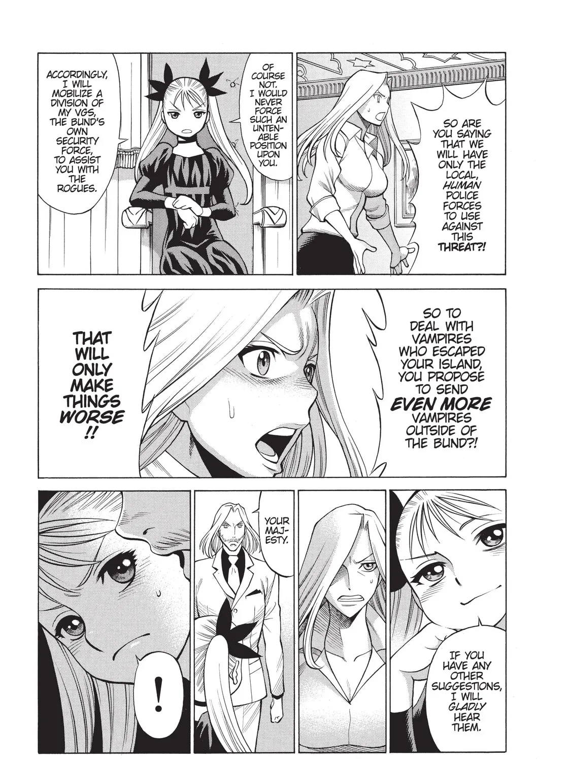 Read Dance in the Vampire Bund chapter 58 image 24 on Lezhin