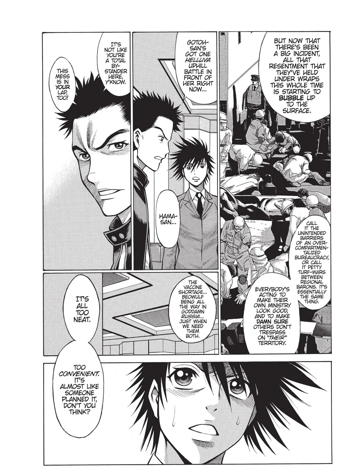Read Dance in the Vampire Bund chapter 58 image 30 on Lezhin