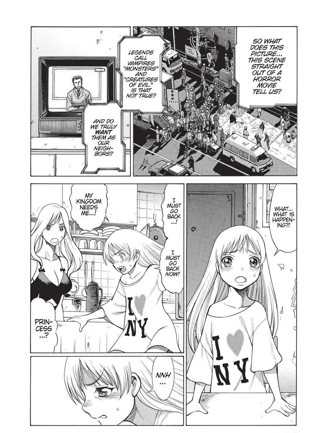 Read Dance in the Vampire Bund chapter 58 image 34 on Lezhin