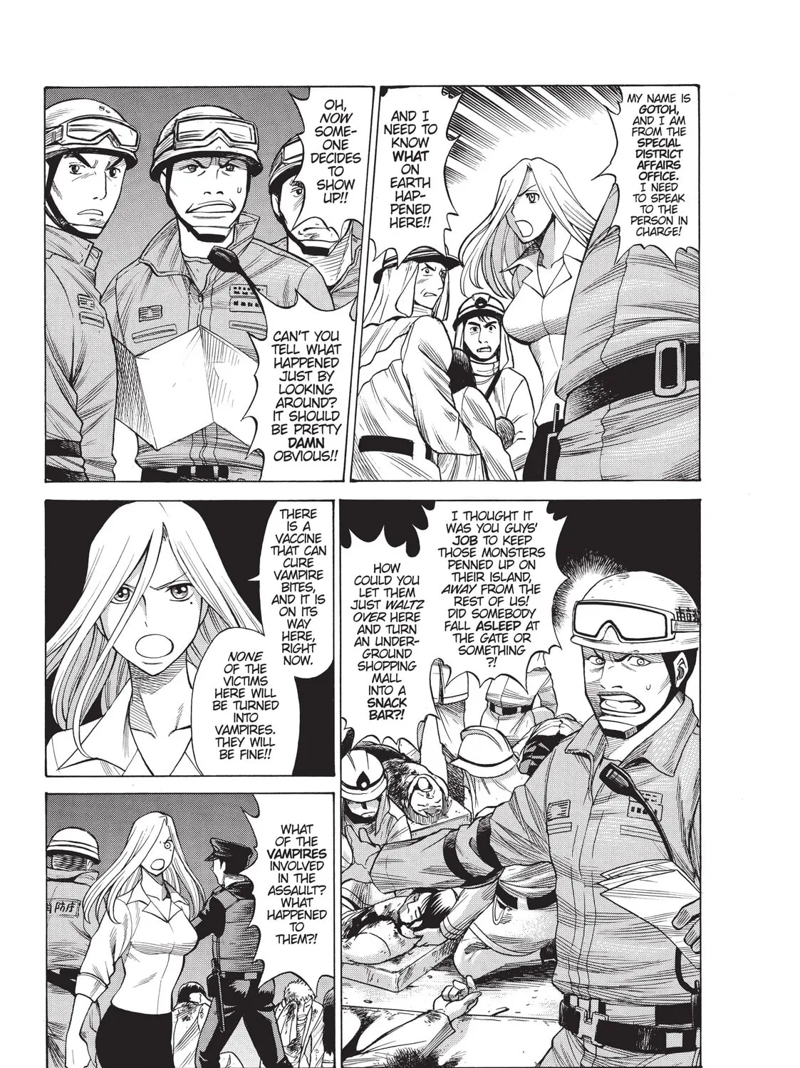 Read Dance in the Vampire Bund chapter 58 image 8 on Lezhin
