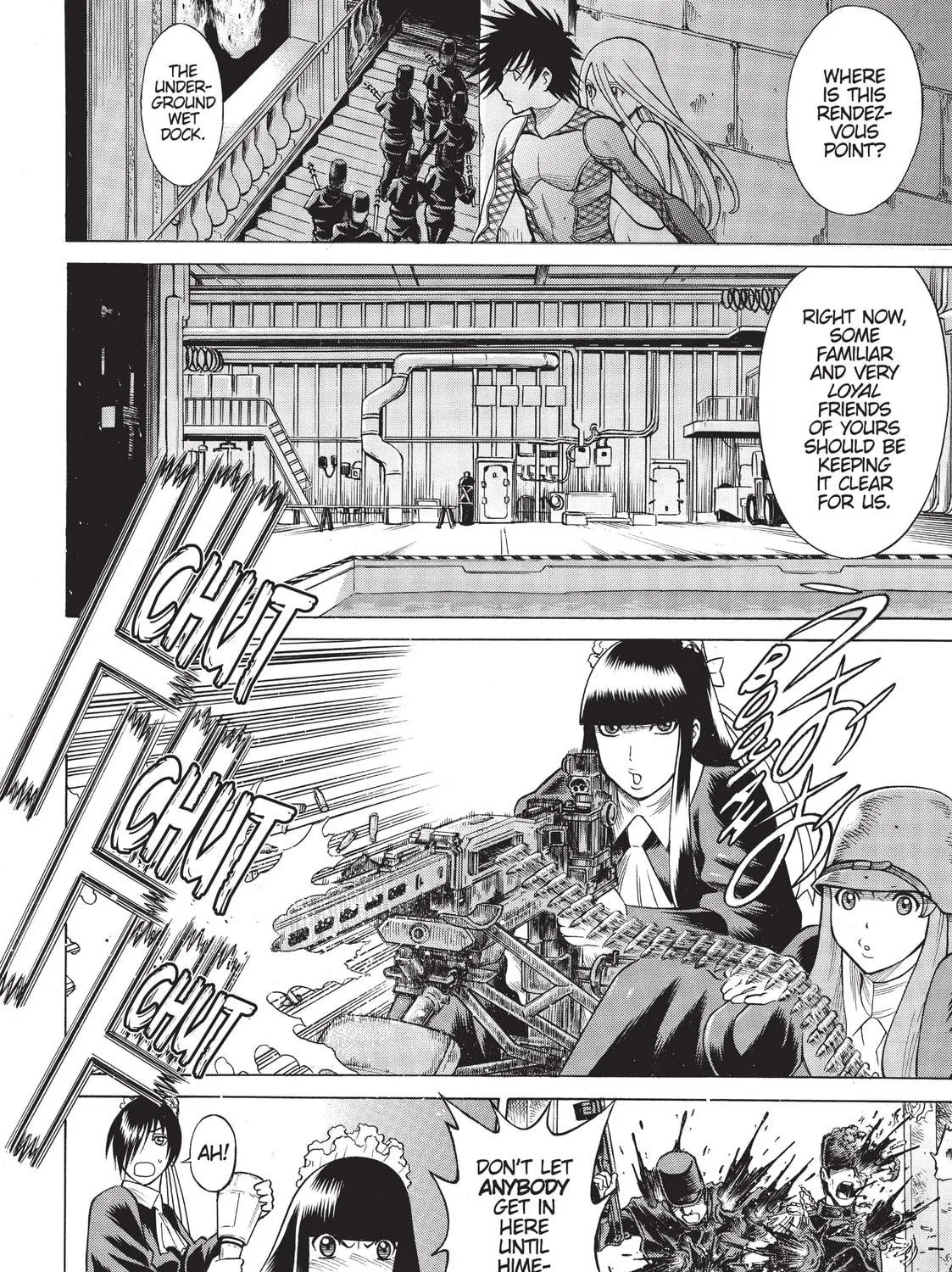 Read Dance in the Vampire Bund chapter 68 image 58 on Lezhin