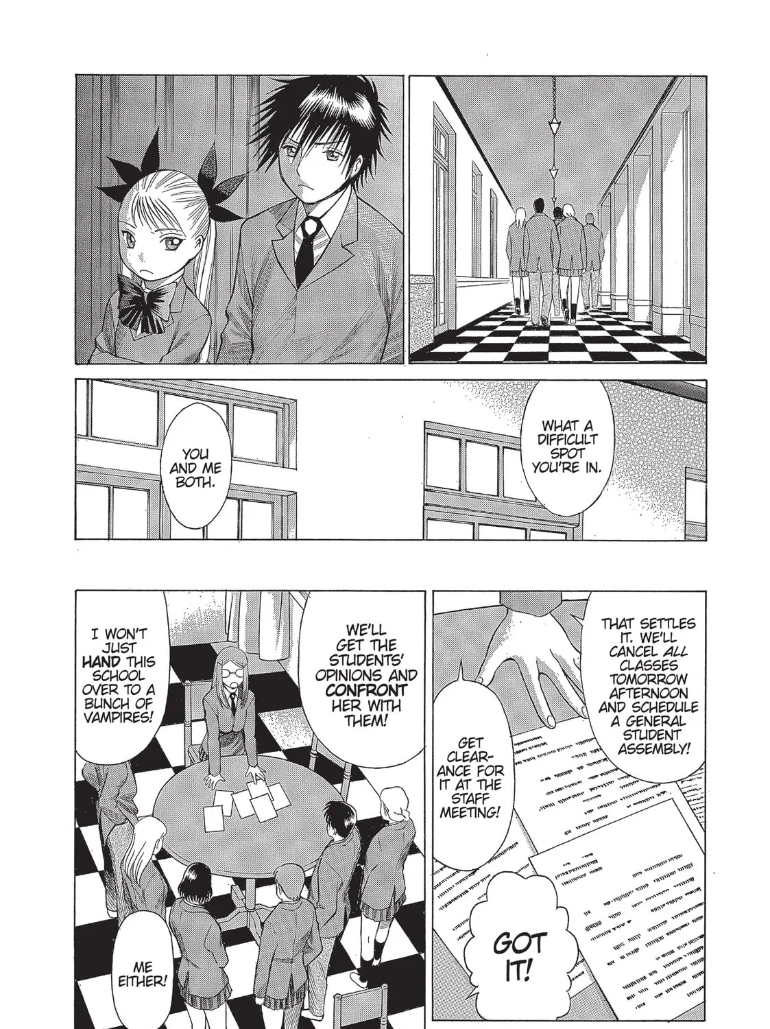 Read Dance in the Vampire Bund chapter 7 image 44 on Lezhin