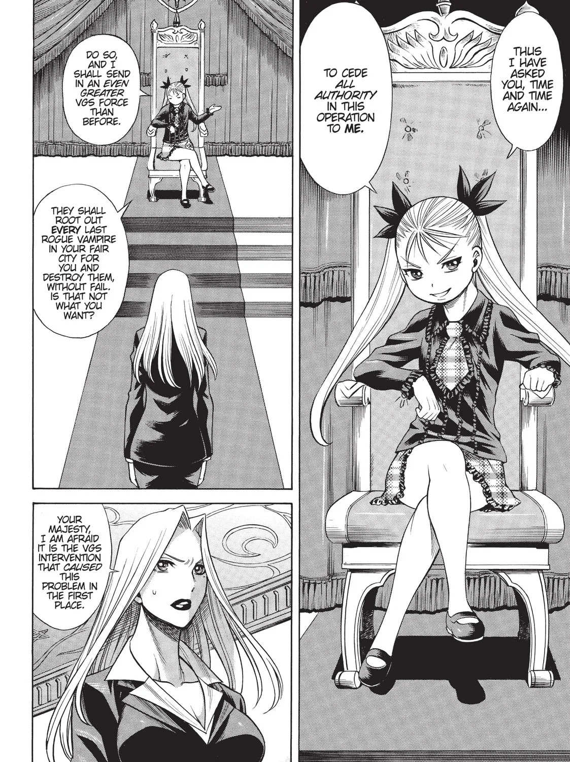 Read Dance in the Vampire Bund chapter 73 image 24 on Lezhin