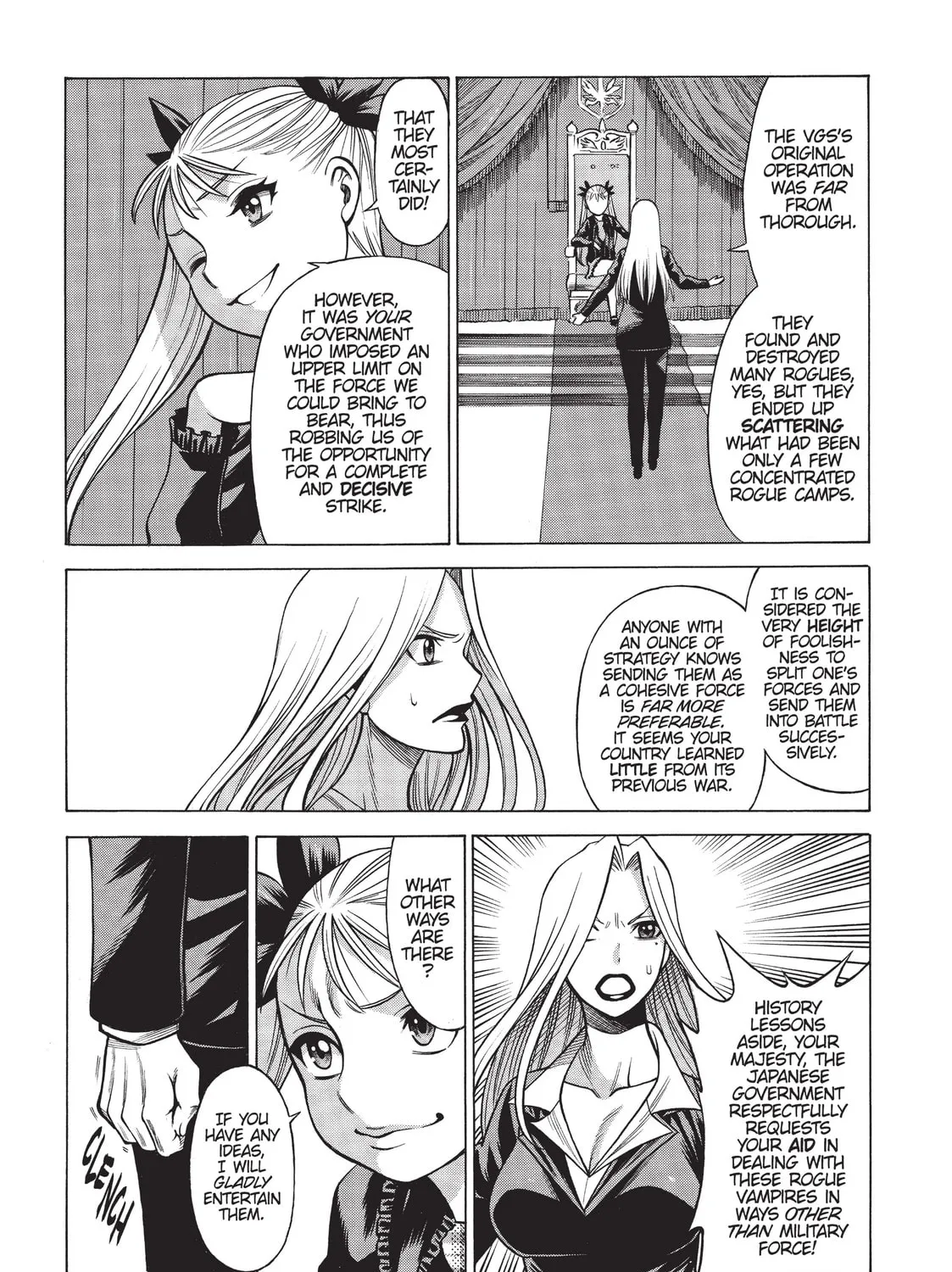 Read Dance in the Vampire Bund chapter 73 image 26 on Lezhin