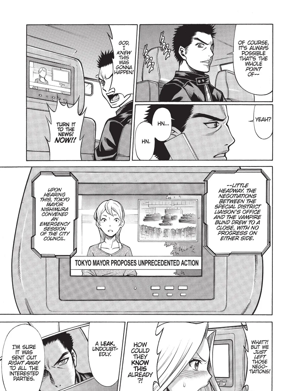 Read Dance in the Vampire Bund chapter 73 image 42 on Lezhin