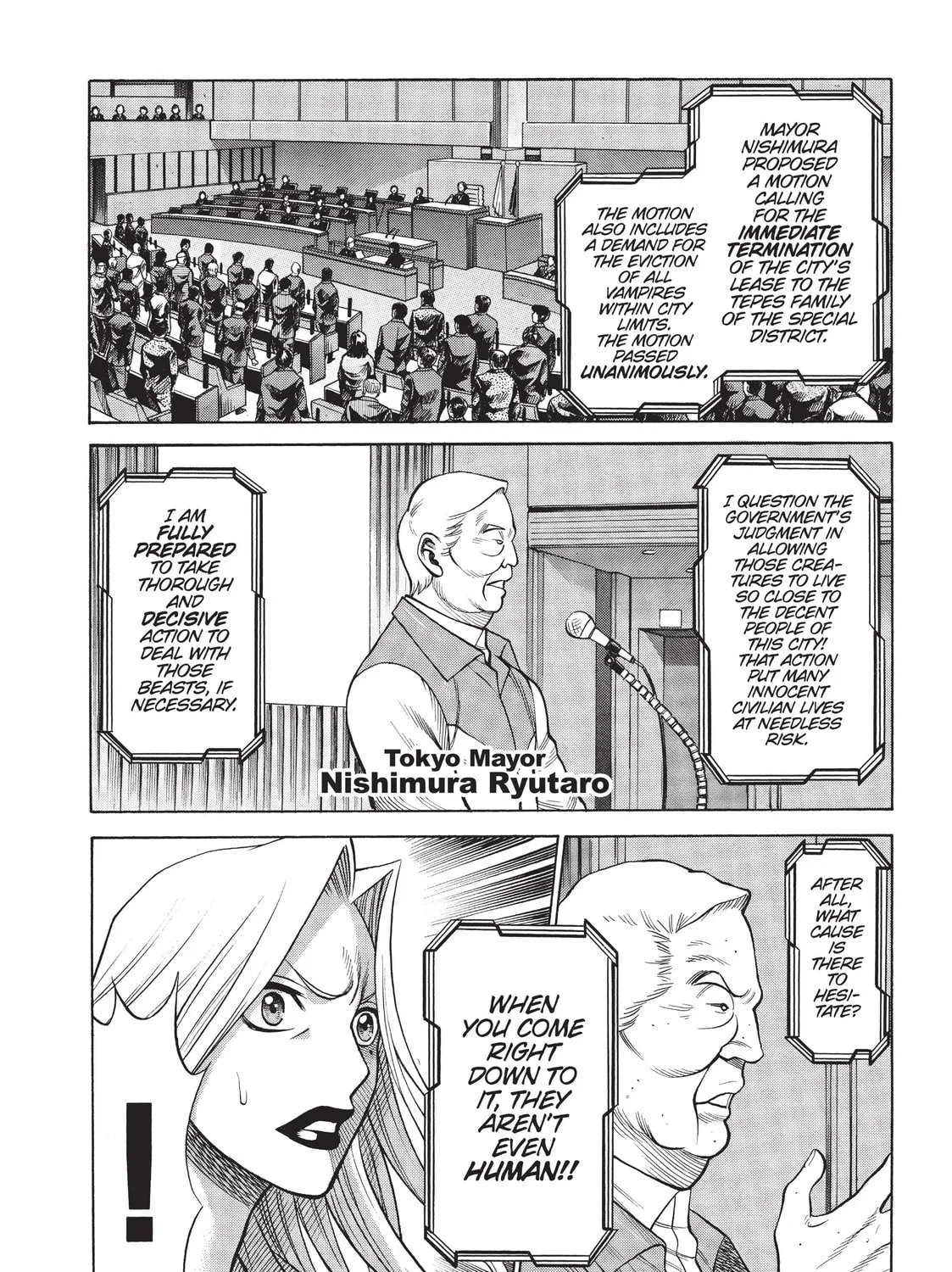 Read Dance in the Vampire Bund chapter 73 image 44 on Lezhin
