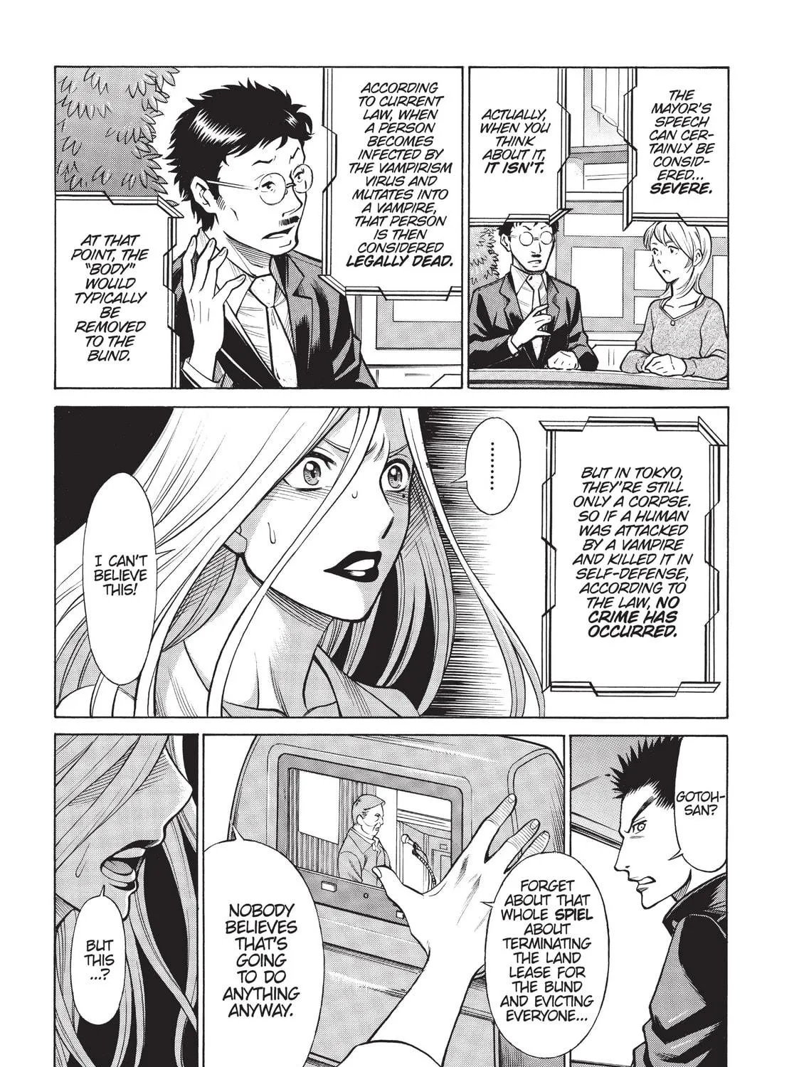 Read Dance in the Vampire Bund chapter 73 image 46 on Lezhin