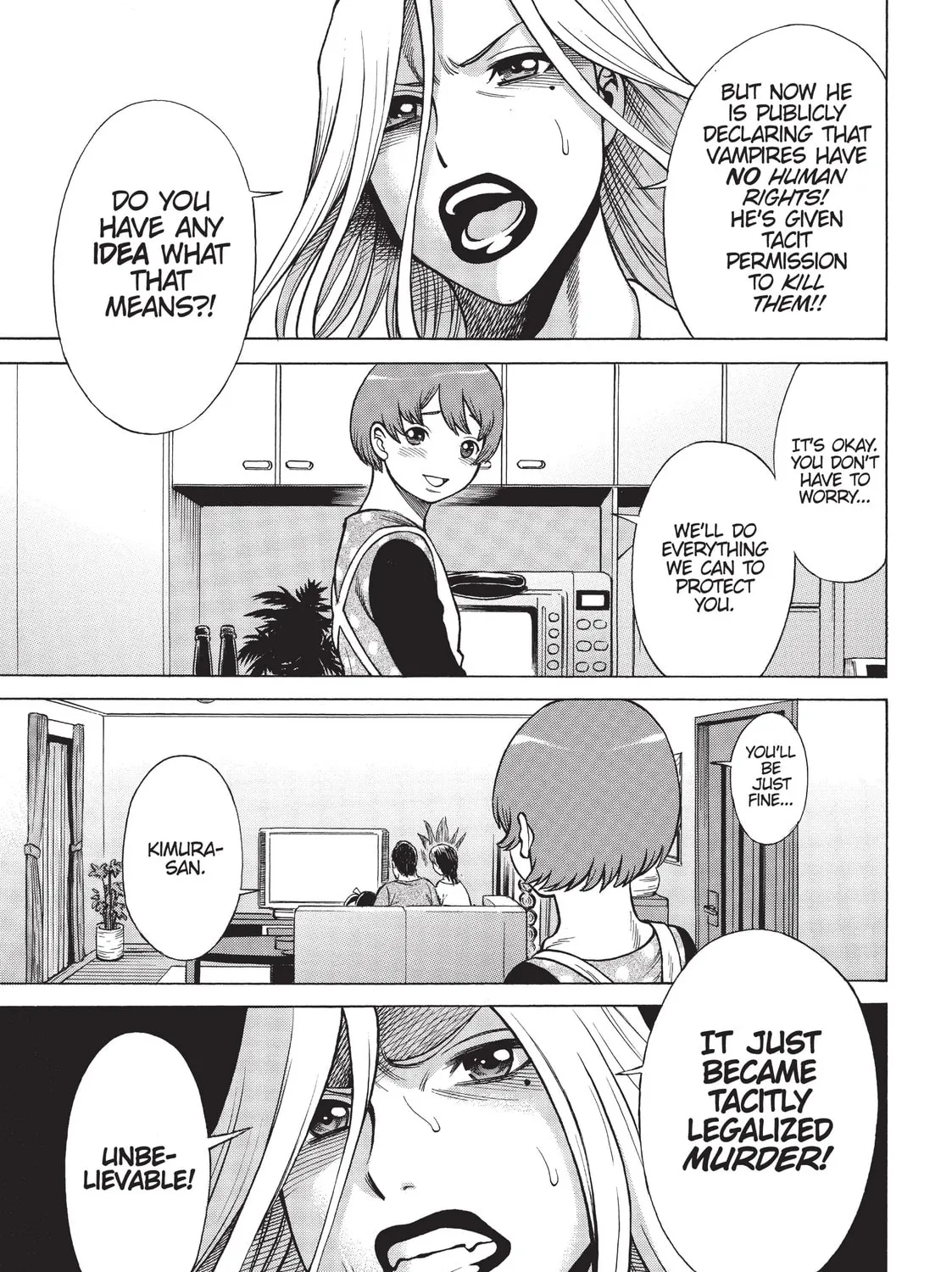 Read Dance in the Vampire Bund chapter 73 image 50 on Lezhin
