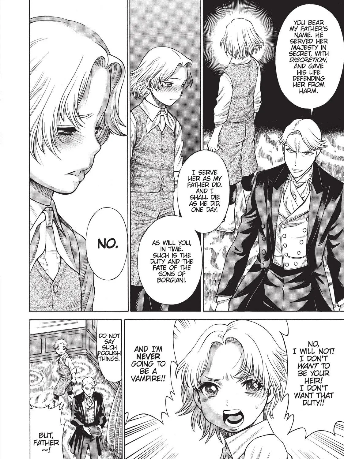 Read Dance in the Vampire Bund chapter 76 image 28 on Lezhin