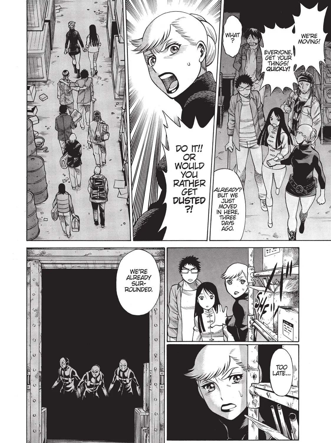 Read Dance in the Vampire Bund chapter 76 image 44 on Lezhin