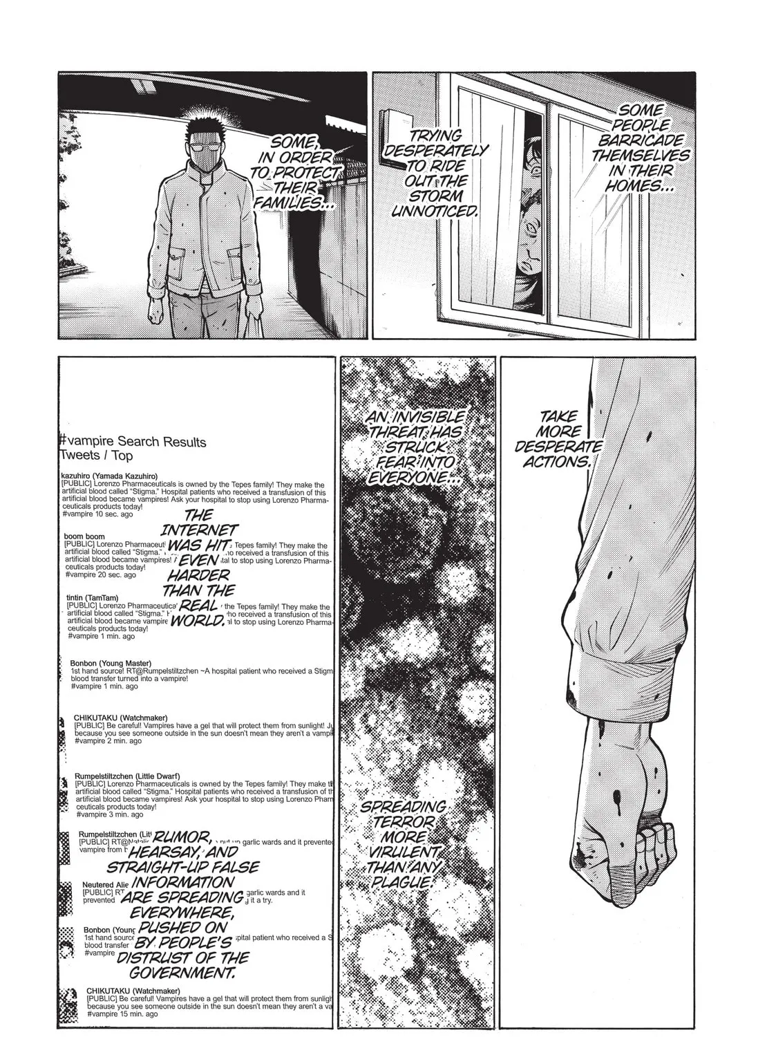 Read Dance in the Vampire Bund chapter 77 image 12 on Lezhin