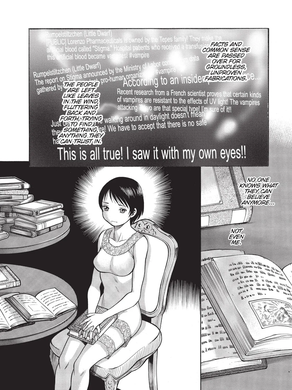 Read Dance in the Vampire Bund chapter 77 image 14 on Lezhin
