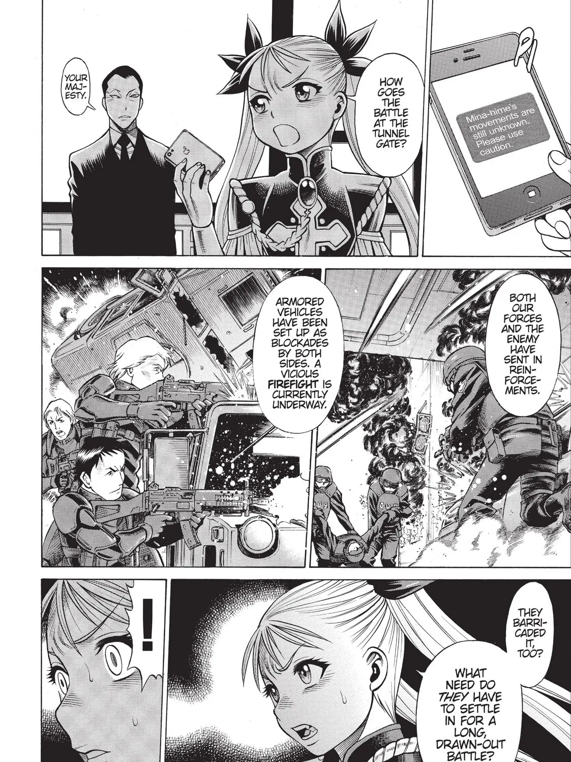 Read Dance in the Vampire Bund chapter 80 image 60 on Lezhin