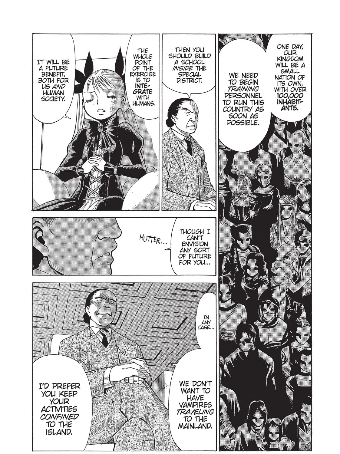 Read Dance in the Vampire Bund chapter 9 image 18 on Lezhin