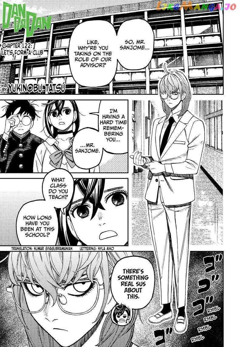 Read Dandadan  Manga chapter 122 image 0 on Lezhin