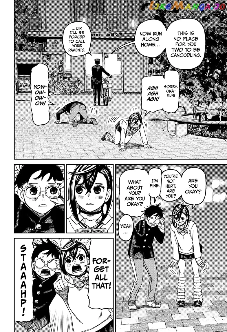 Read Dandadan  Manga chapter 131 image 9 on Lezhin