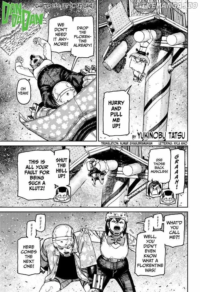 Read Dandadan  Manga chapter 139 image 0 on Lezhin