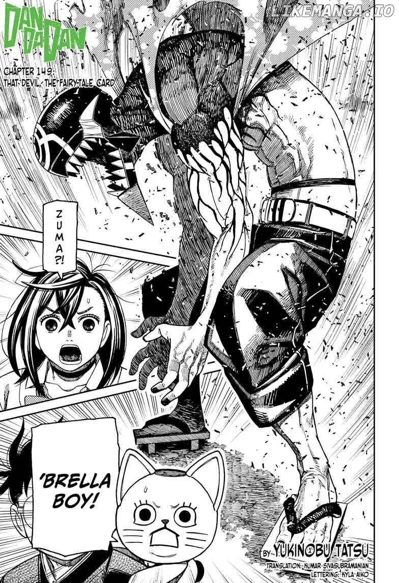 Read Dandadan  Manga chapter 149 image 0 on Lezhin