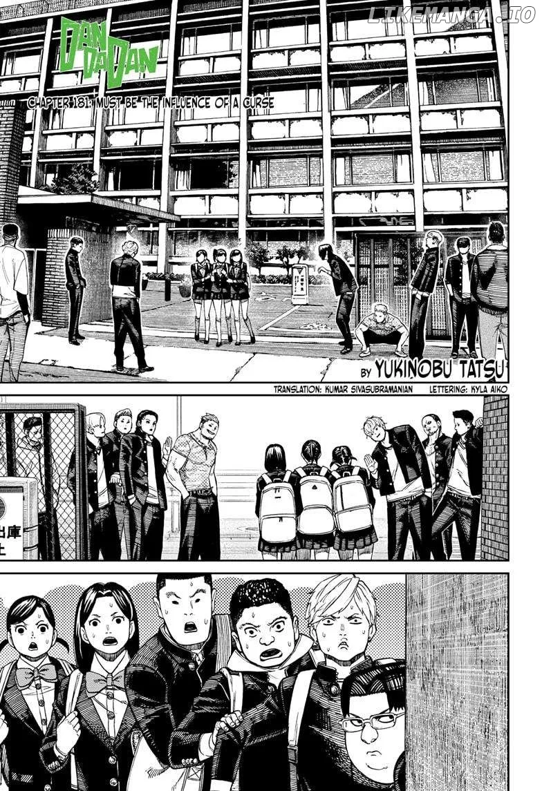 Read Dandadan  Manga chapter 181 image 0 on Lezhin