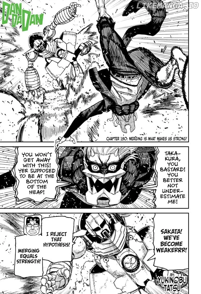 Read Dandadan  Manga chapter 190 image 0 on Lezhin