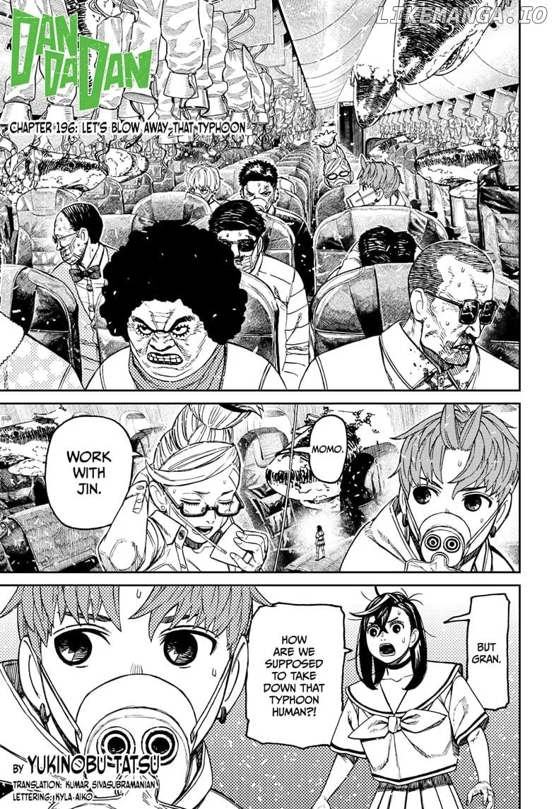 Read Dandadan  Manga chapter 196 image 0 on Lezhin