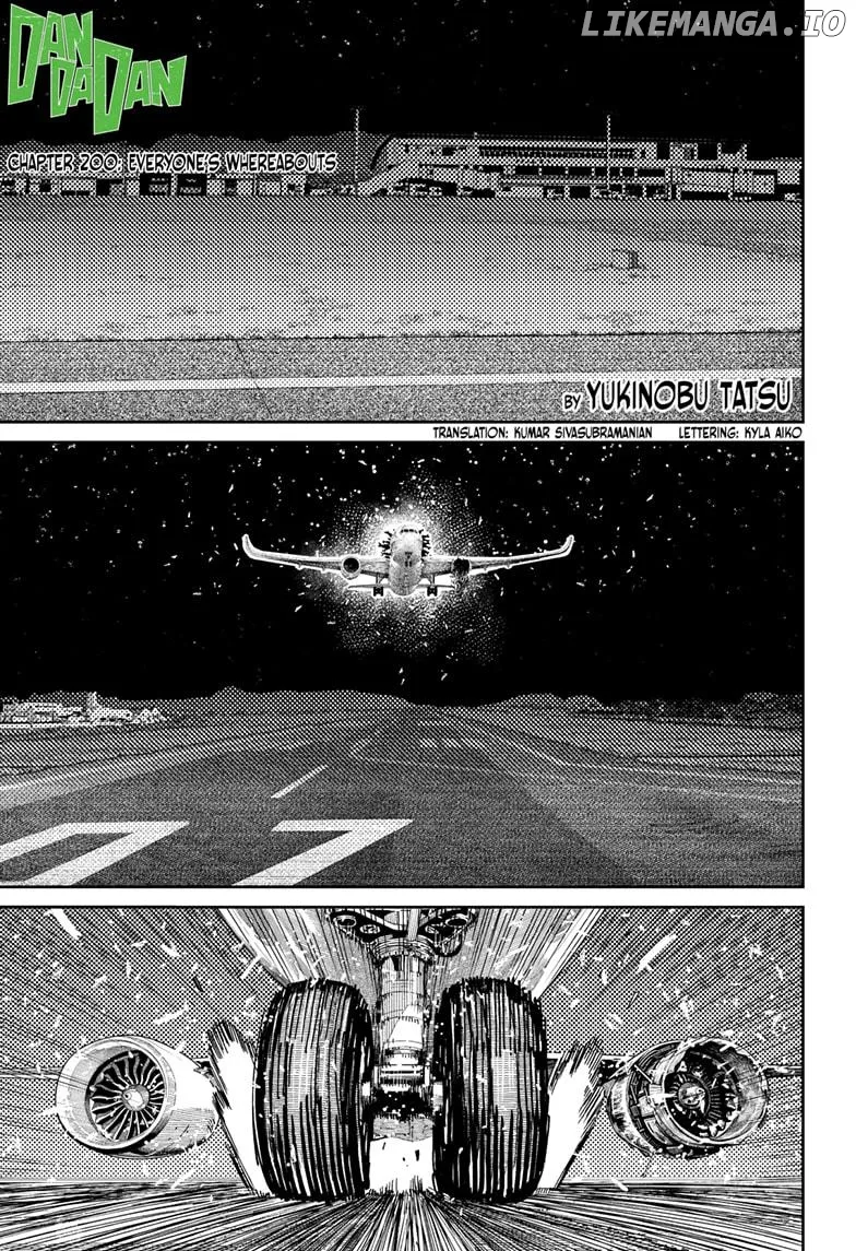 Read Dandadan  Manga chapter 200 image 0 on Lezhin