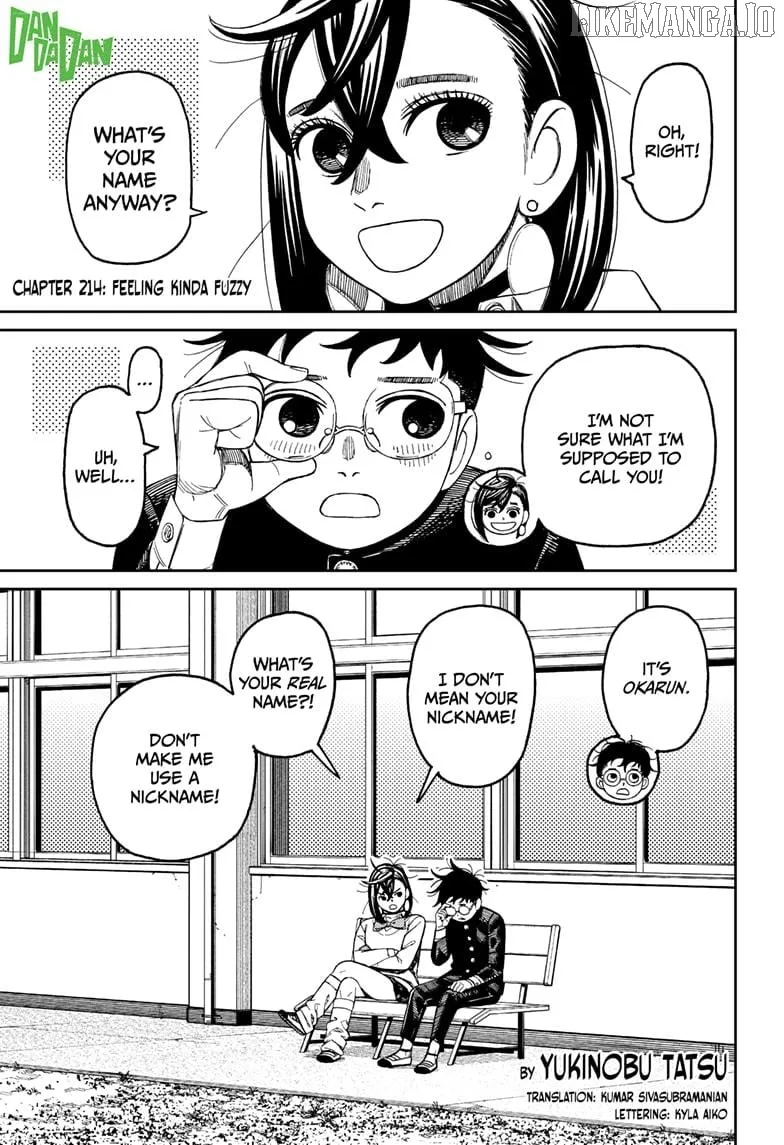Read Dandadan  Manga chapter 214 image 0 on Lezhin