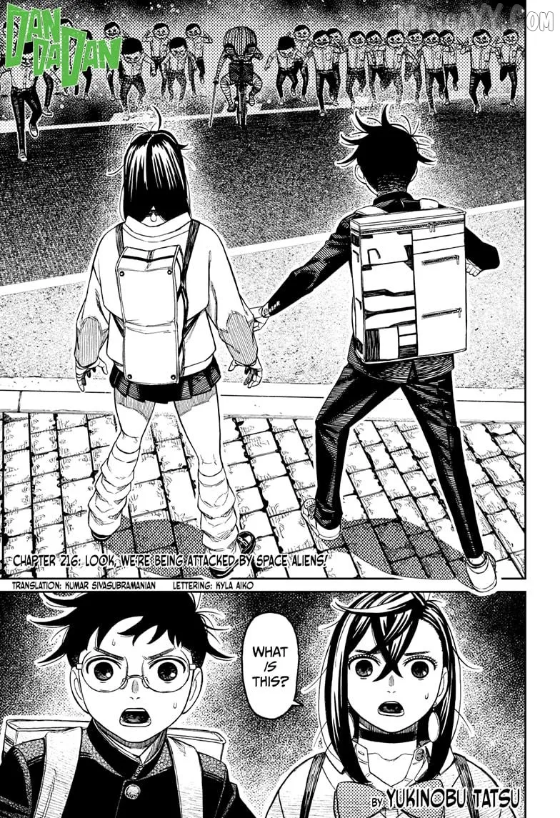 Read Dandadan  Manga chapter 216 image 0 on Lezhin