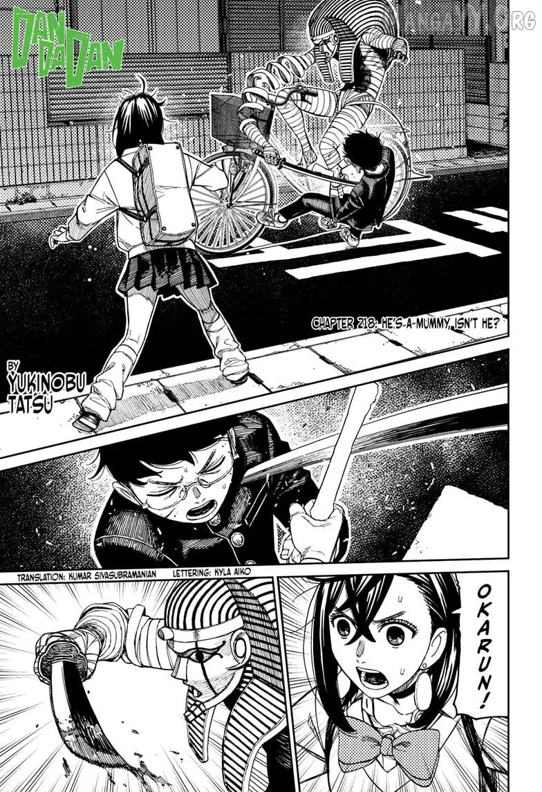 Read Dandadan  Manga chapter 218 image 0 on Lezhin