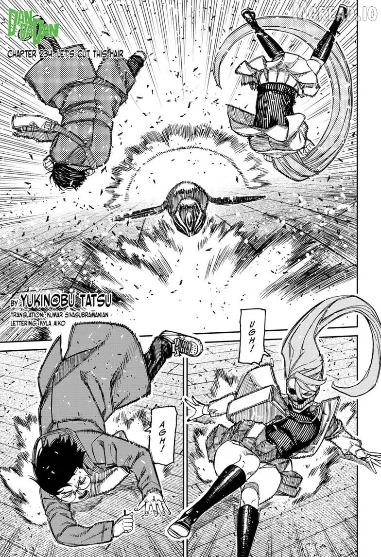 Read Dandadan  Manga chapter 234 image 0 on Lezhin