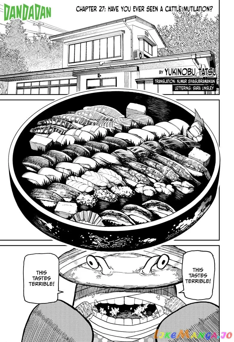 Read Dandadan  Manga chapter 27 image 0 on Lezhin