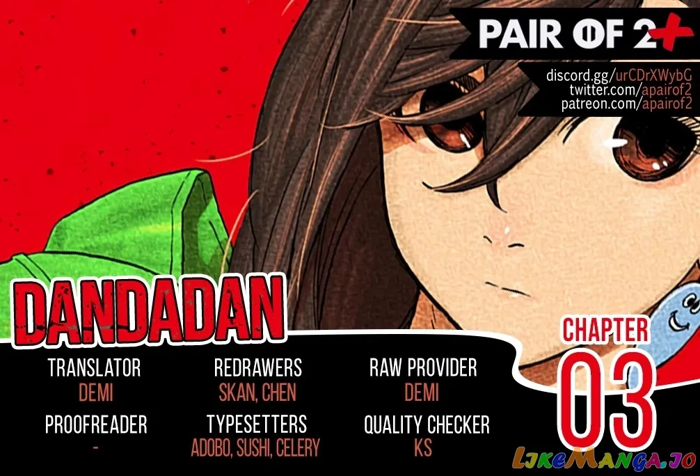 Read Dandadan  Manga chapter 3 image 2 on Lezhin