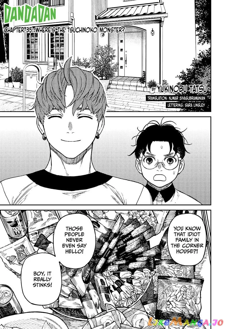 Read Dandadan  Manga chapter 35 image 0 on Lezhin