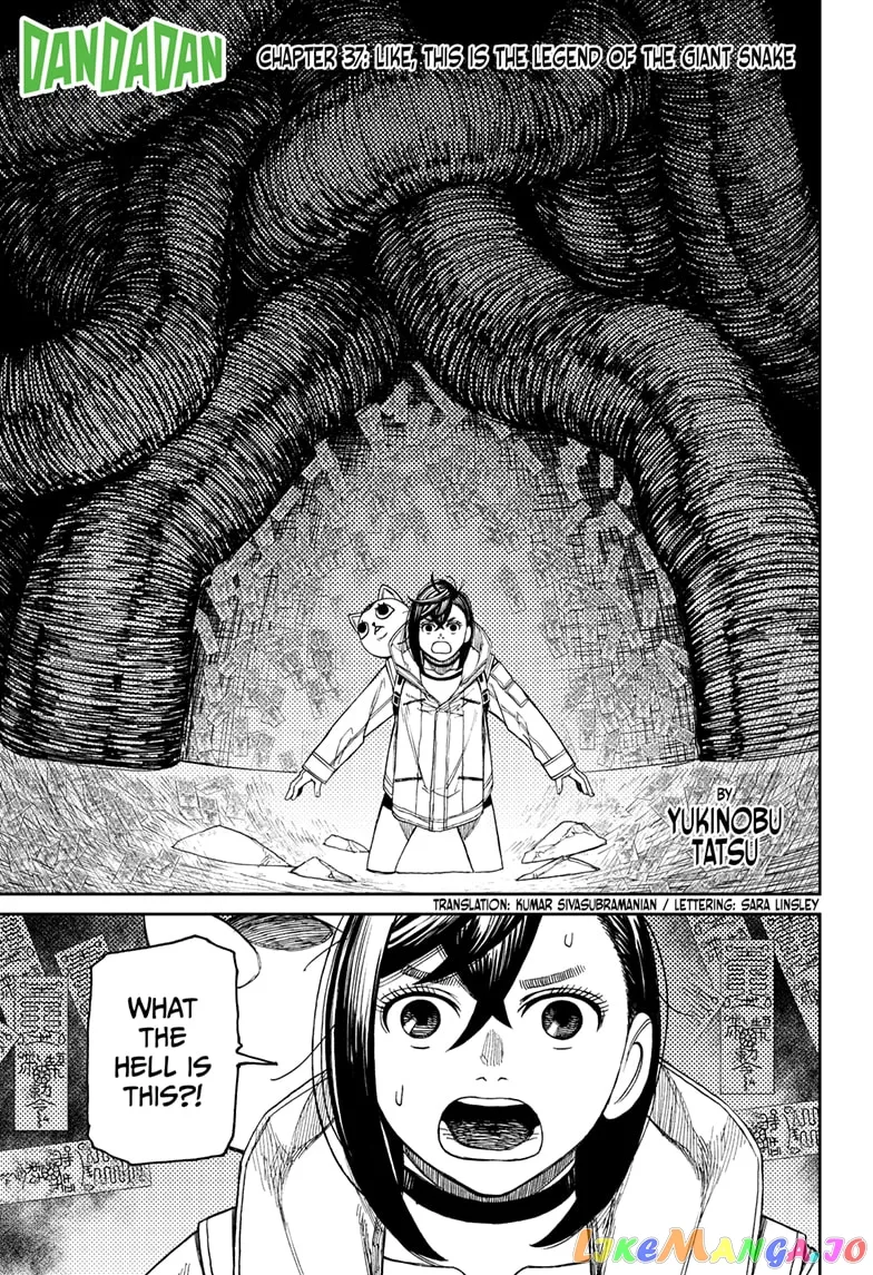 Read Dandadan  Manga chapter 37 image 0 on Lezhin