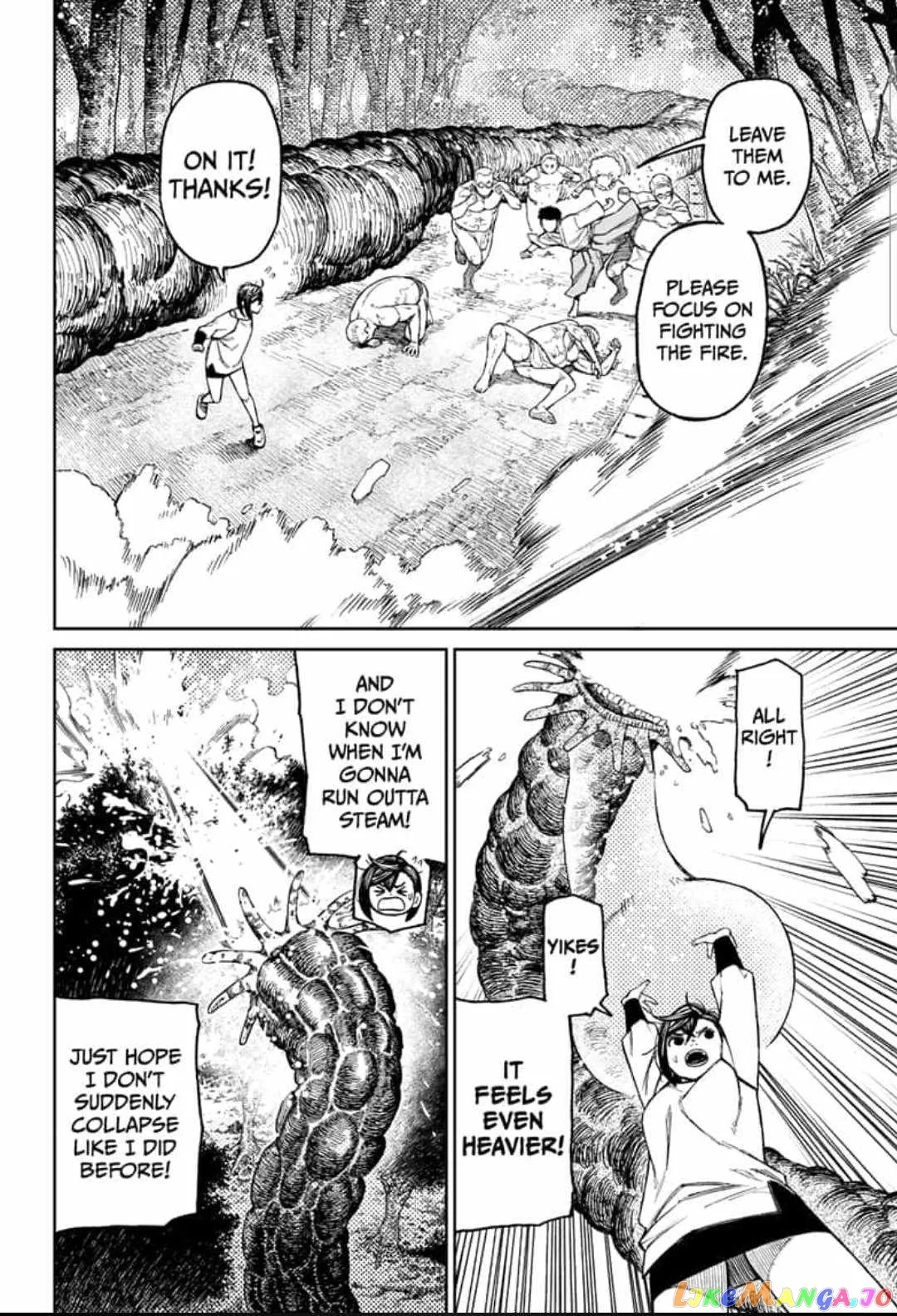 Read Dandadan  Manga chapter 46 image 9 on Lezhin