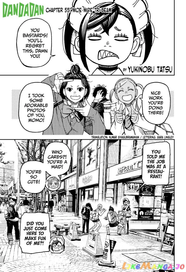 Read Dandadan  Manga chapter 55 image 0 on Lezhin