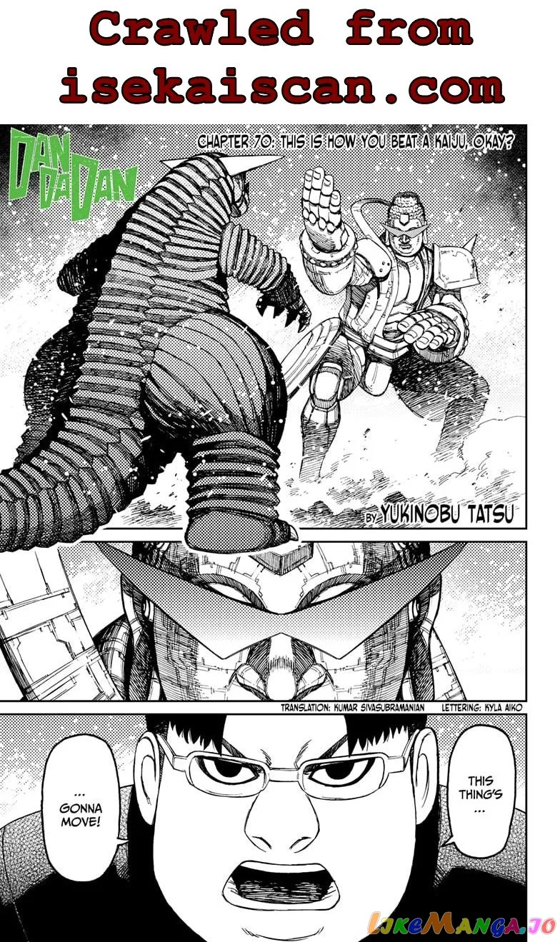 Read Dandadan  Manga chapter 70 image 0 on Lezhin