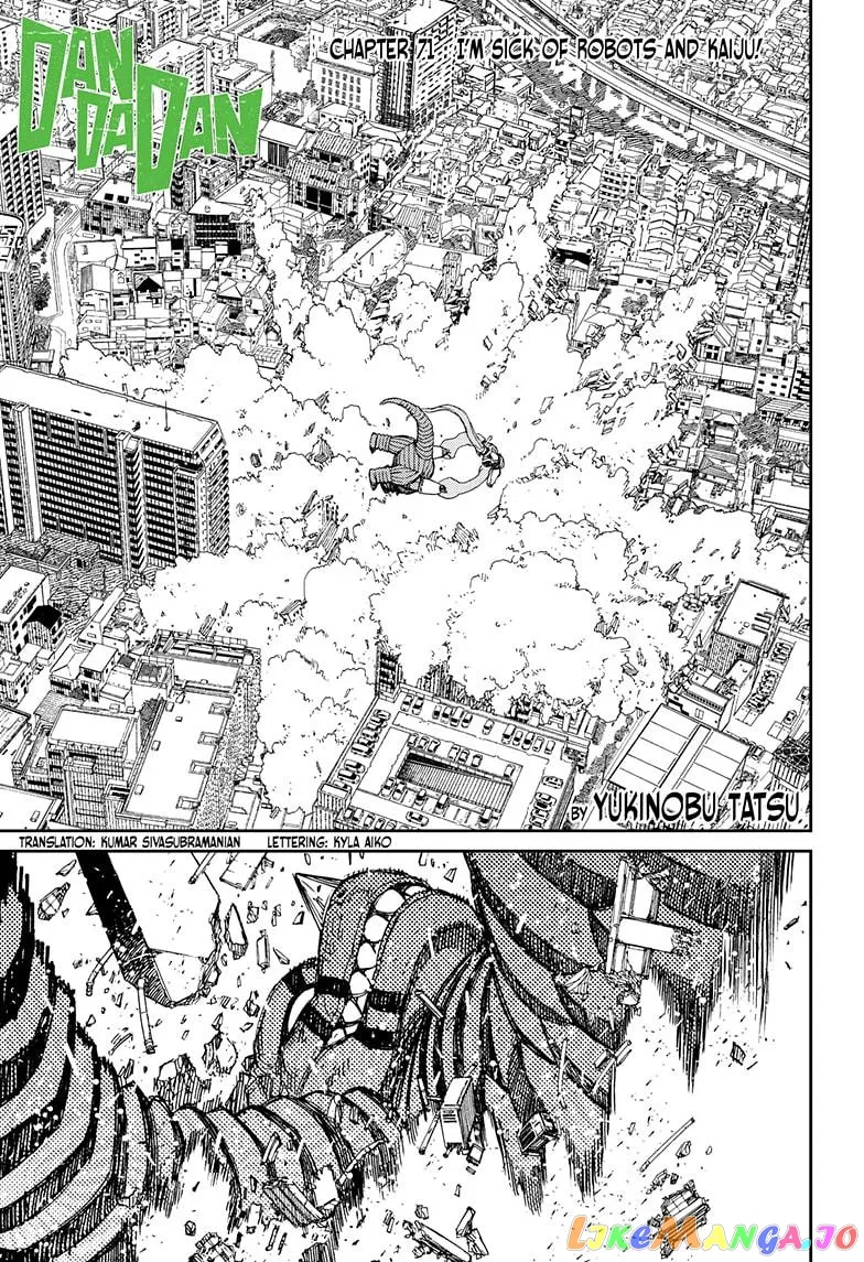 Read Dandadan  Manga chapter 71 image 0 on Lezhin